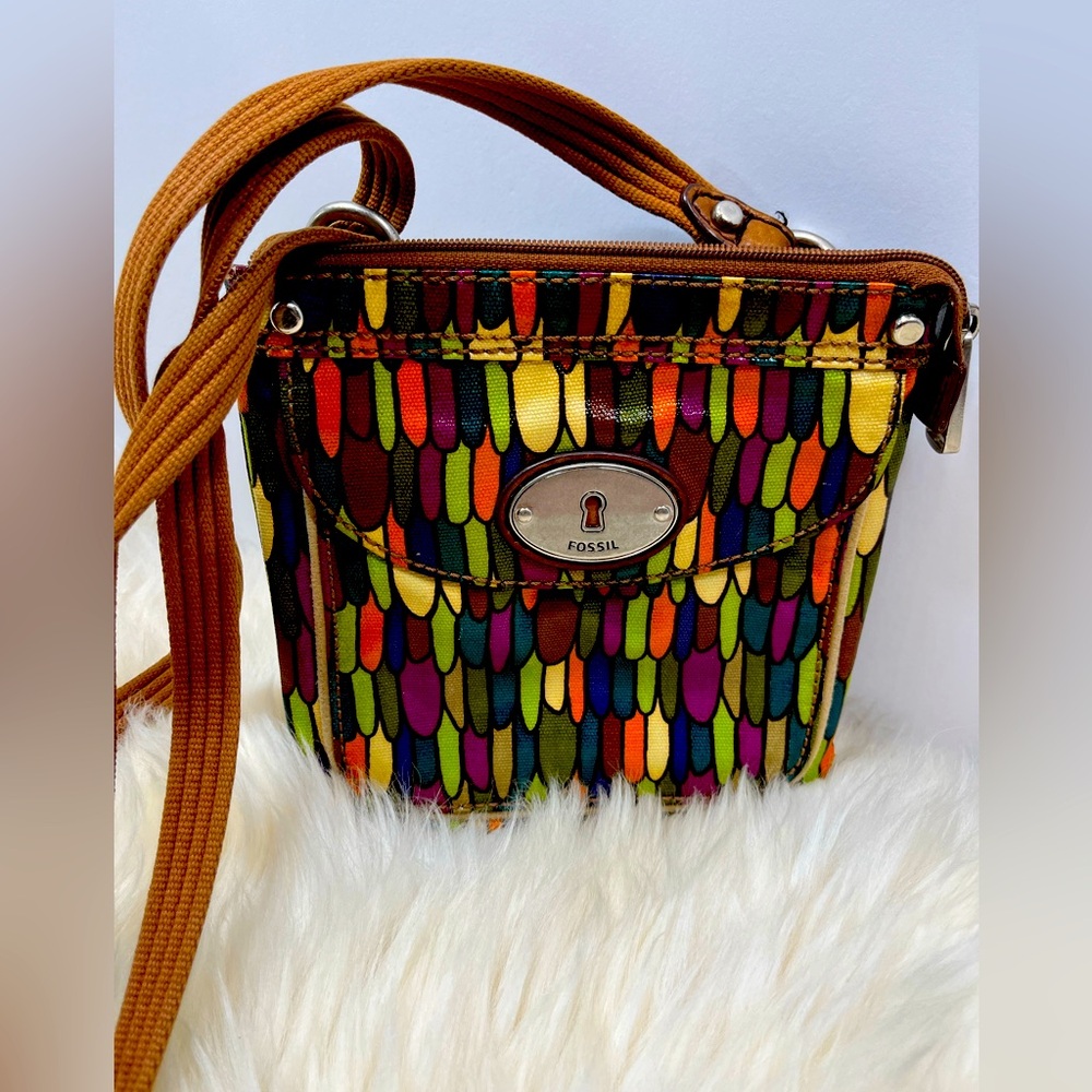 Fossil Key-Per Calypso Zb5125 Vintage Multicolor … - image 1